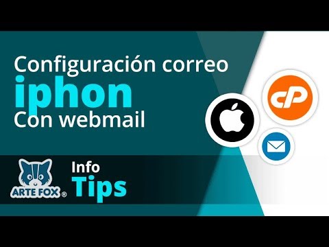 Configuración correo Cpanel webmail con  iphone