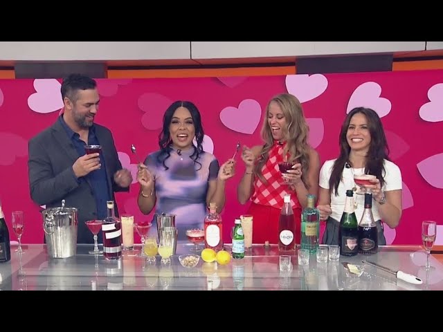 Mixologist Shares Delish Valentine S Day Cocktails