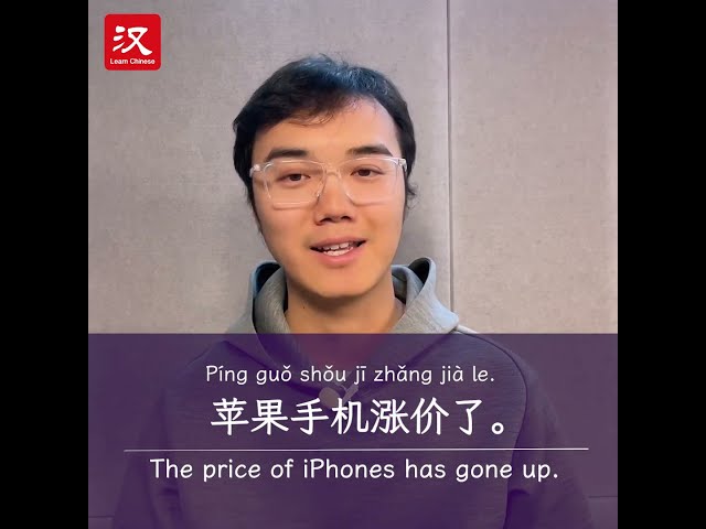 Learn Chinese in 1 min: How to say "a rise in price" in Chinese?