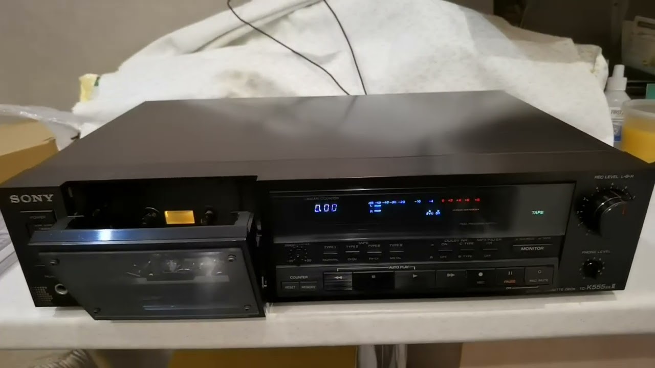 Sony TC-K555ESII - YouTube