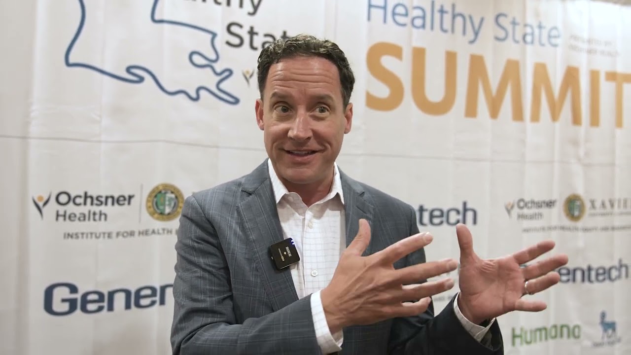 Nov. 2024_What does a Healthy State mean to you? Matthew Block, EVP/CAO, Ochsner Health