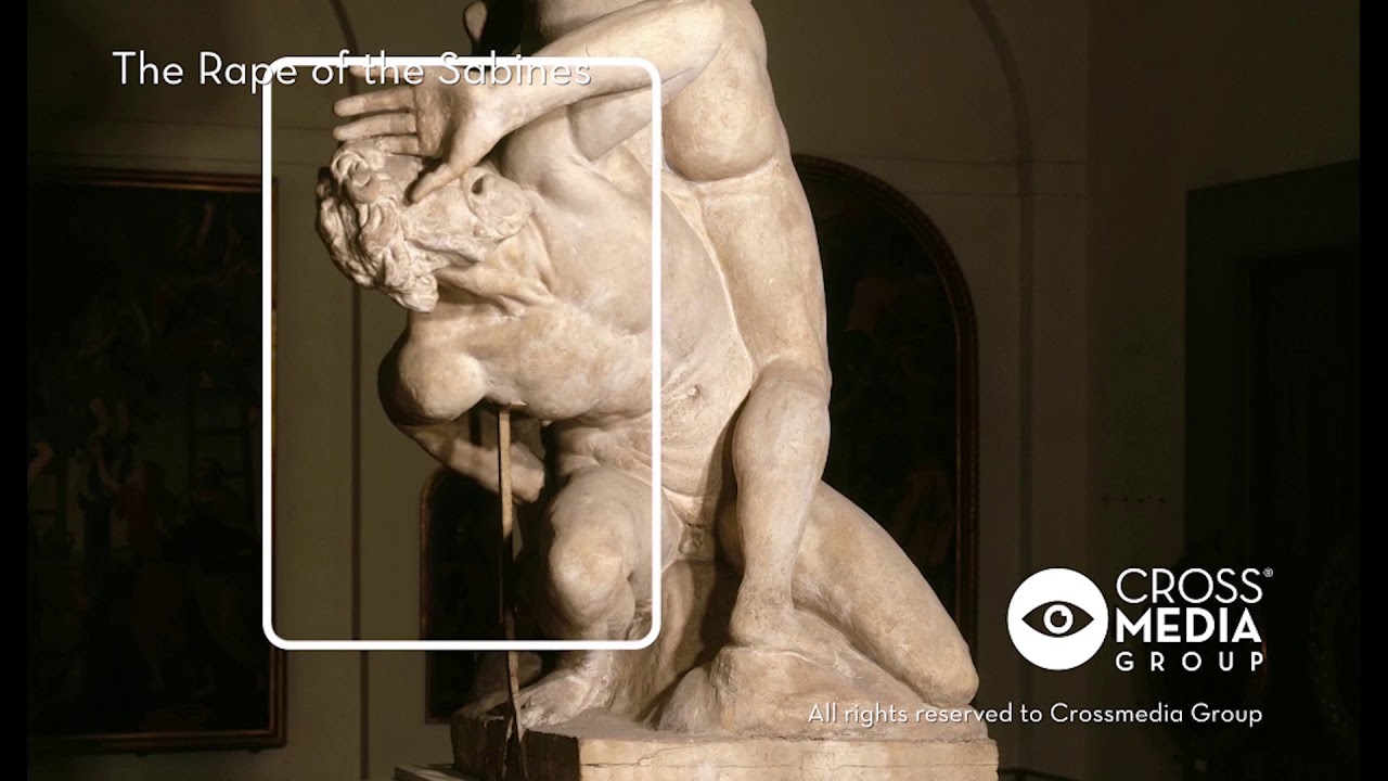 Похищение сабинянок, Галерея Академии, Джамболонья.