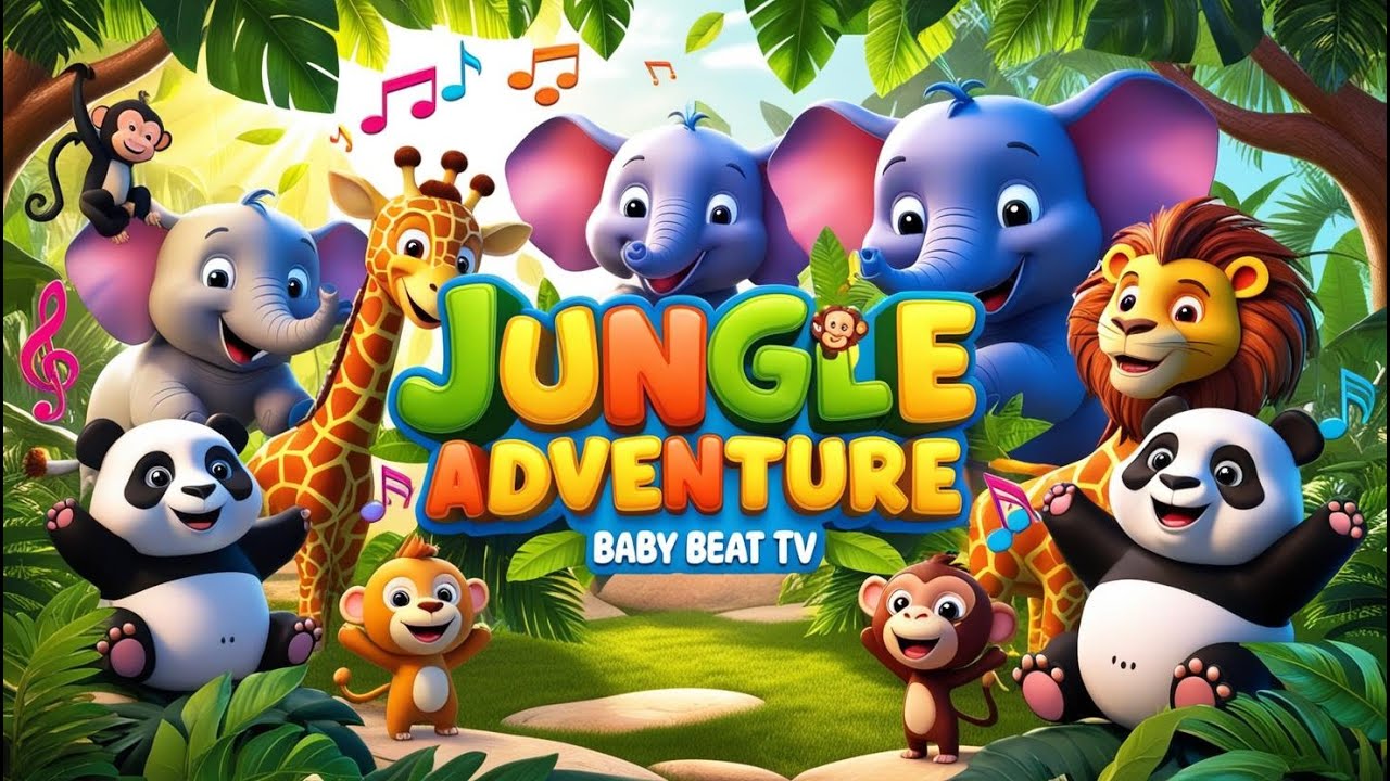 🌴 Explore the Enchanted Jungle with Your Animal Friends! 🎶