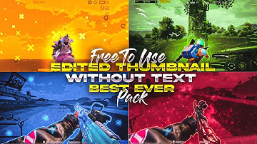 Free to use Edited Thumbnail Without Text Pack | free Pubg Thumbnail | Pubg free thumbnails |part 1