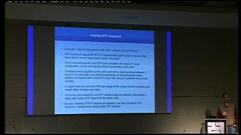 [27C3] (en) Having fun with RTP