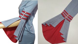 নতুন স্টাইলিশ হাতার ডিজাইন কাটিং ও সেলাই ২০২০ Latest Stylish Sleeve Design Cutting and Stitching