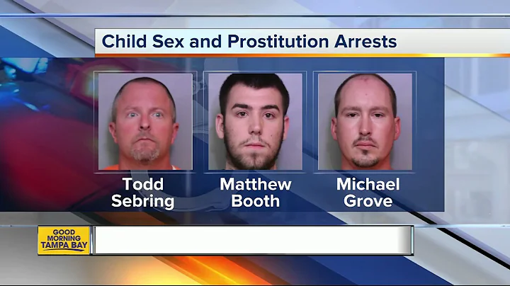 Multiple FL agencies arrest 39 suspects during undercover child sex, prostitution sting