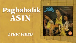 Watch Asin Pagbabalik video