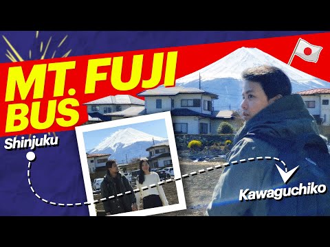 Tokyo to Mt Fuji DIY | Shinjuku to Kawaguchiko by Bus | Japan Travel