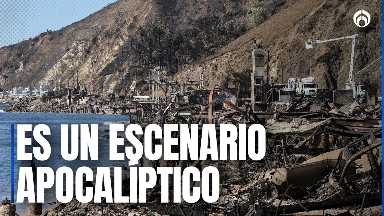 Incendios dejan 150 mil desplazados en Los Angeles