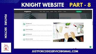 part-8 Website development step by step @Justforcode Html, css, bootstrap