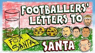 Footballers Letters To Santa Messi, Ronaldo, Zlatan, Ramos & Rooney