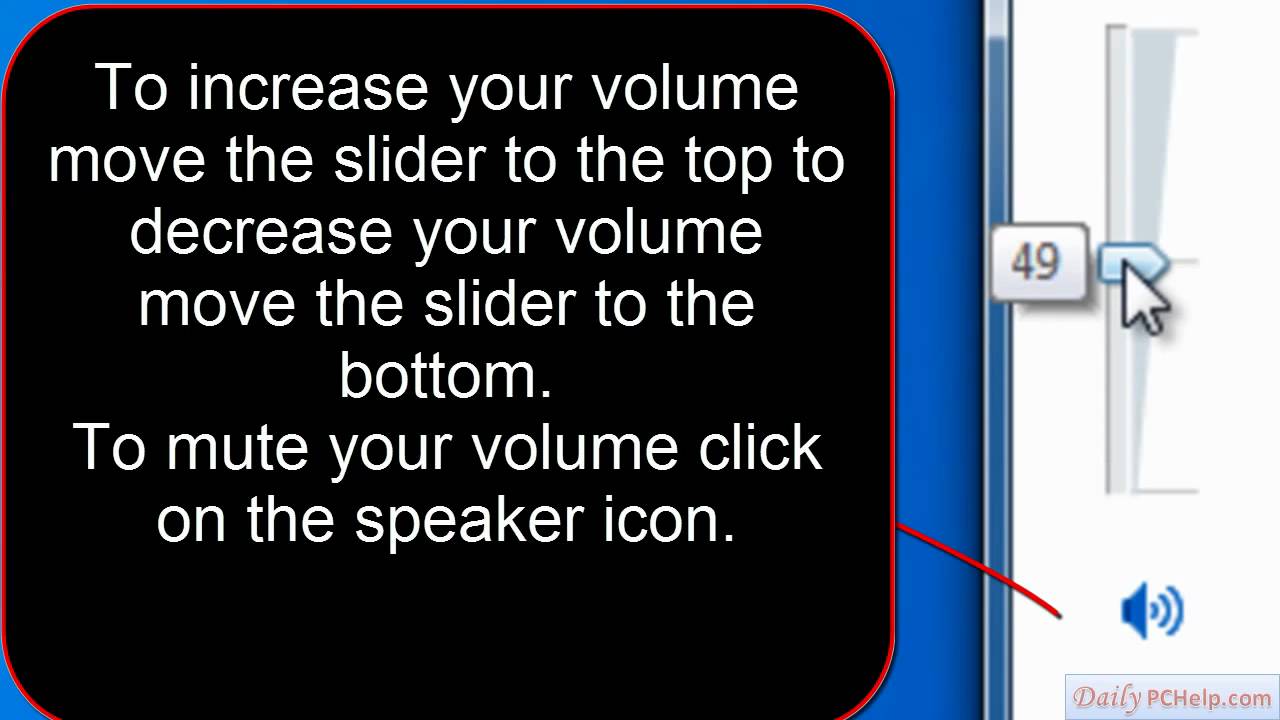 Increase Decrease & Mute your computer Volume - YouTube