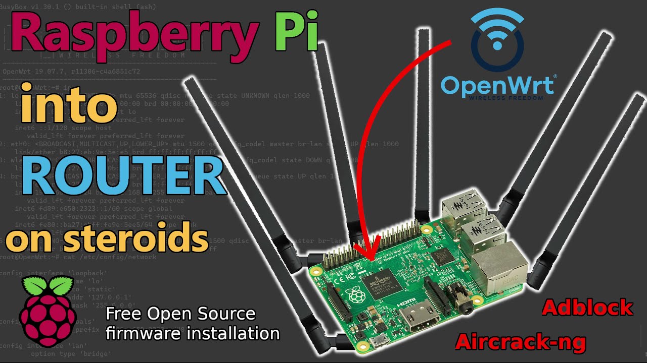 raspberry pi travel router openwrt