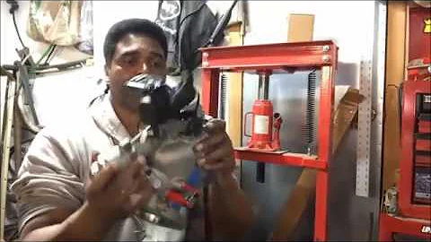 How To Install A Pulley On A LSA Supercharger.