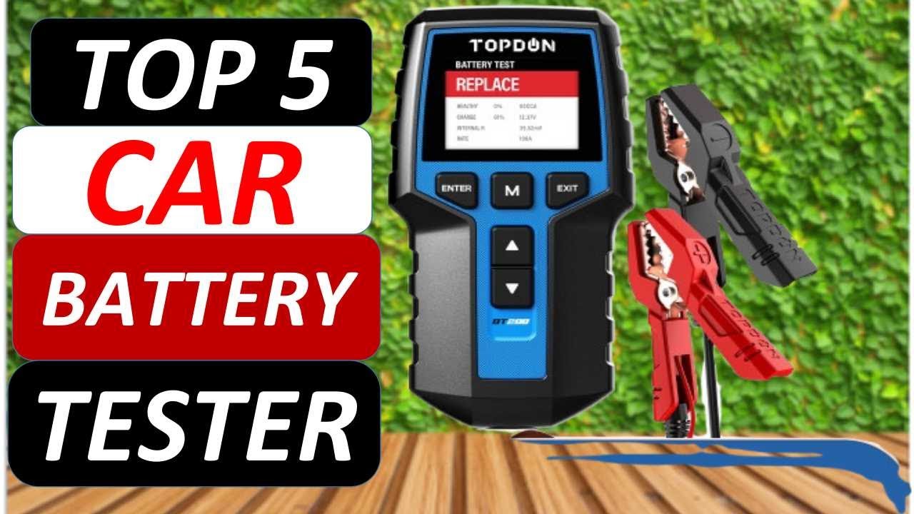 Top 5 Best Car Battery Tester in 2025 on AliExpress - YouTube