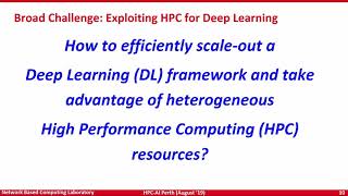 Keynote: Scalable and Distributed DNN Training on Modern HPC Systems