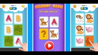 Picture Match, Memory Games for Kids - Brain Game screenshot 1