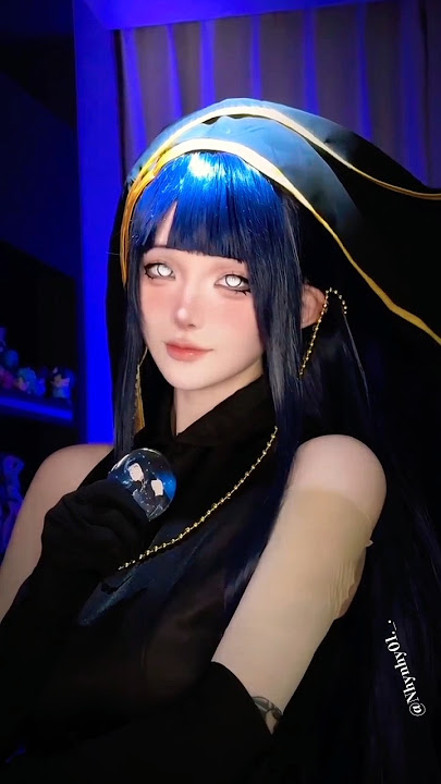 hinata cosplay #cosplay #makeup #transformation #trending #popular #naruto #anime #cosplayer #short