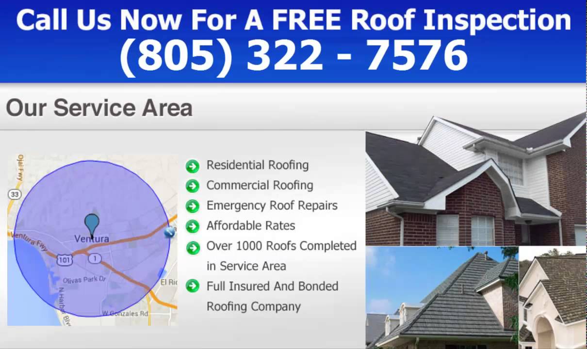 Roof Repair Ventura FREE Estimates Call Us NOW YouTube