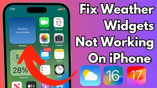 How To Fix Weather App/Widget Not Working on iPhone in iOS 16/17 screenshot 5