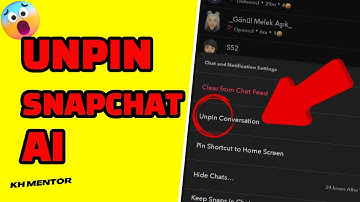 How to Unpin My AI on Snapchat in Android/iPhone || How to Remove Snapchat AI