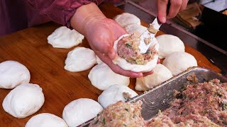 屋台シャーピン(餡餅)の作り方-油たっぷり！ /  Chinese dumplings japanese street food