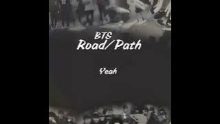 BTS - Road/Path (길) [Indo Lirik]