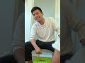 パパ、始めての散髪に挑戦。