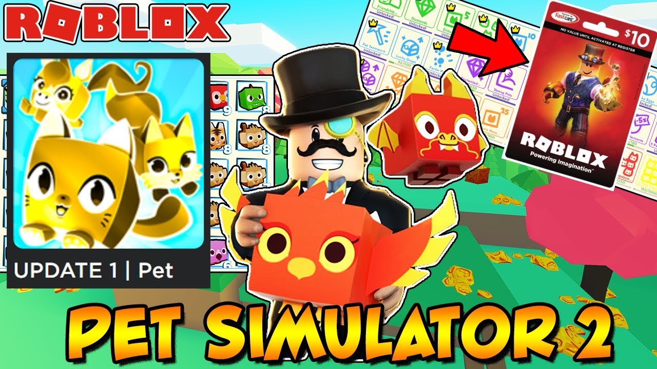 Pet Simulator 2 Update 1 New World New Pets Golden Pets Multi Delete More Youtube - update 1 mundo do pet simulator roblox