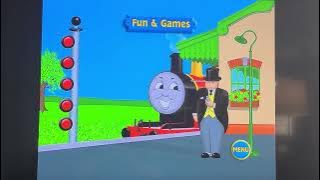 Thomas And Friends James And The Red Balloon 2003 DVD Menu Walk-through 