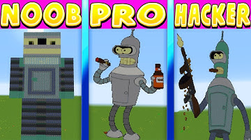 Minecraft Pixel Battle NOOB vs PRO vs HACKER FNF Bender