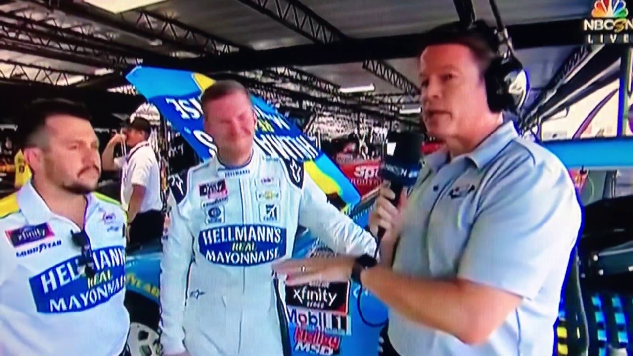 Dale Earnhardt Jr - Darlington Xfinity Practice Interview 8/30/19