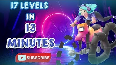 🛴 Scribble Rider - LVL 1-17- Gameplay Walkthrough  PRO player Android🎮