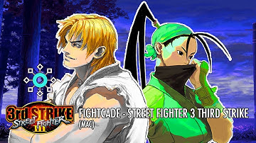 STREET FIGHTER 3 THIRD STRIKE : WhiffedLoL VS QesirYT (FT3) (FIGHTCADE)