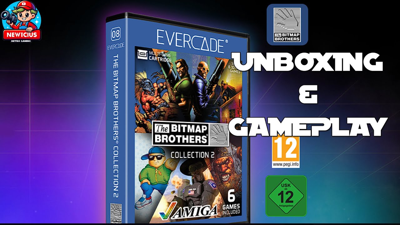 Evercade | The Bitmap Brothers Collection 2 Unboxing & Gameplay 