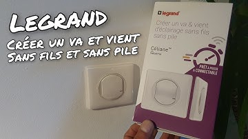 [LEGRAND] va et vient avec commande sans fils 067632L