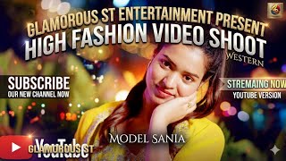 Model Sania Lehenga Fashion Video Bong Beauty Glamorous St Entertainment Youtube