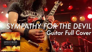 Video thumbnail of "Sympathy for the Devil /  Guns N' Roses Guitar Full Cover by Marslash 4K w/English Subtitles"