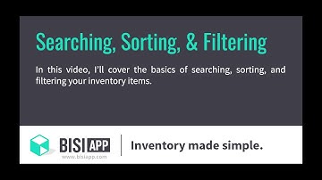 Tutorial 03 - Searching, Sorting, & Filtering