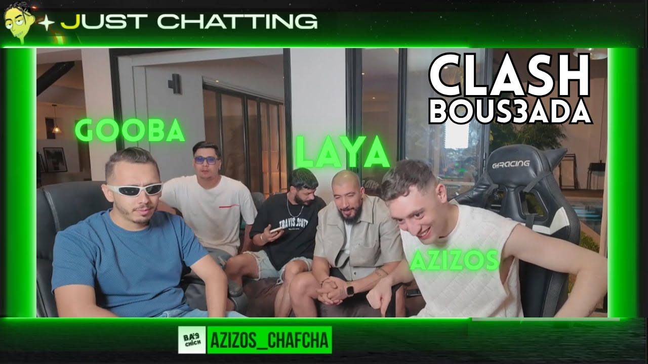 Laya يرد بقوة على Bous3ada 😱| Azizos & Gooba Reaction 🔥