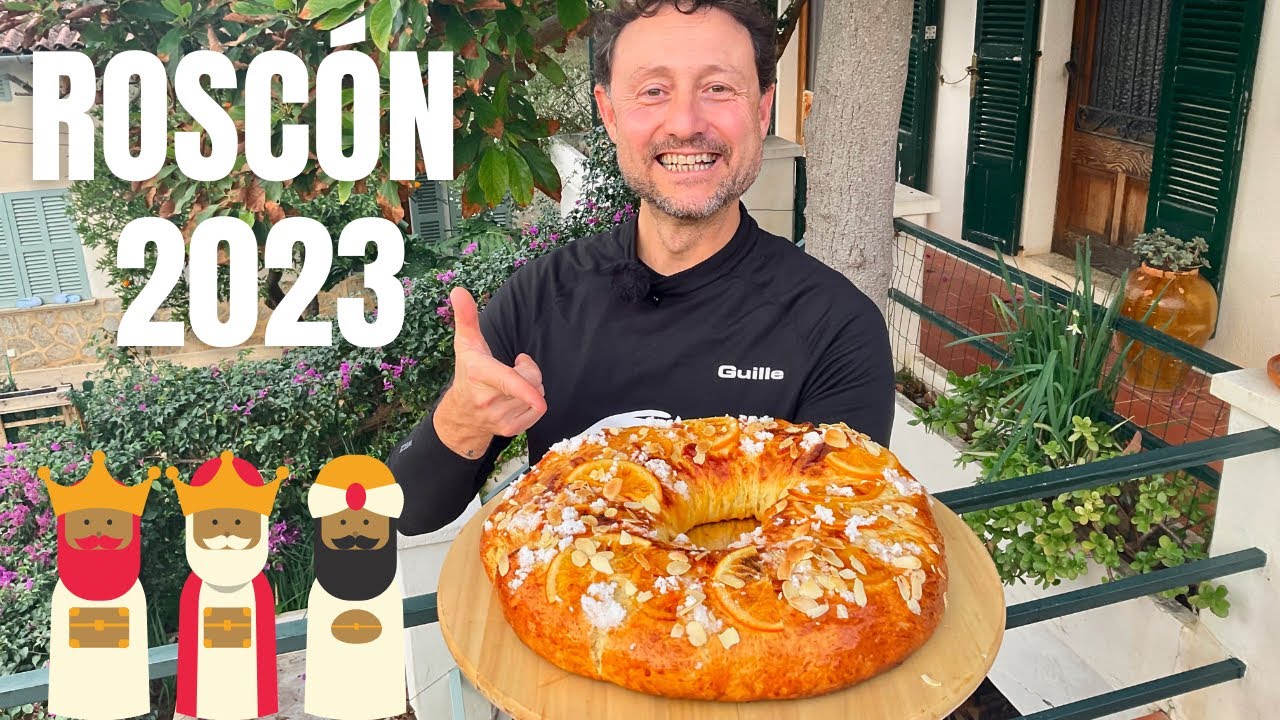 ROSCÓN DE REYES FÁCIL con Harina NORMAL 👍🏻 - GUILLE RODRIGUEZ