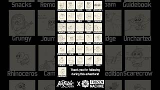 Inktober 2024 Compilation #penguinvspirates #inktober #achievementunlocked