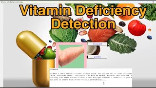 Vitamin deficiency detection using image processing and convolution neural network | IEEE projects