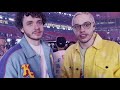 Pete Davidson &amp; Jack Harlow at triller fight club event