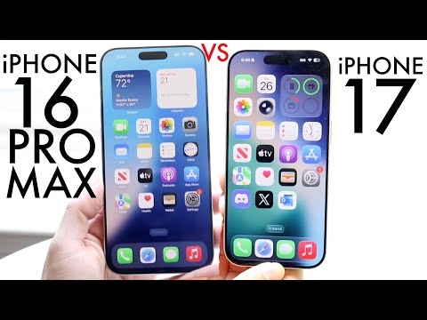 iPhone 17 Vs iPhone 16 Pro Max! (Comparison) (Review)