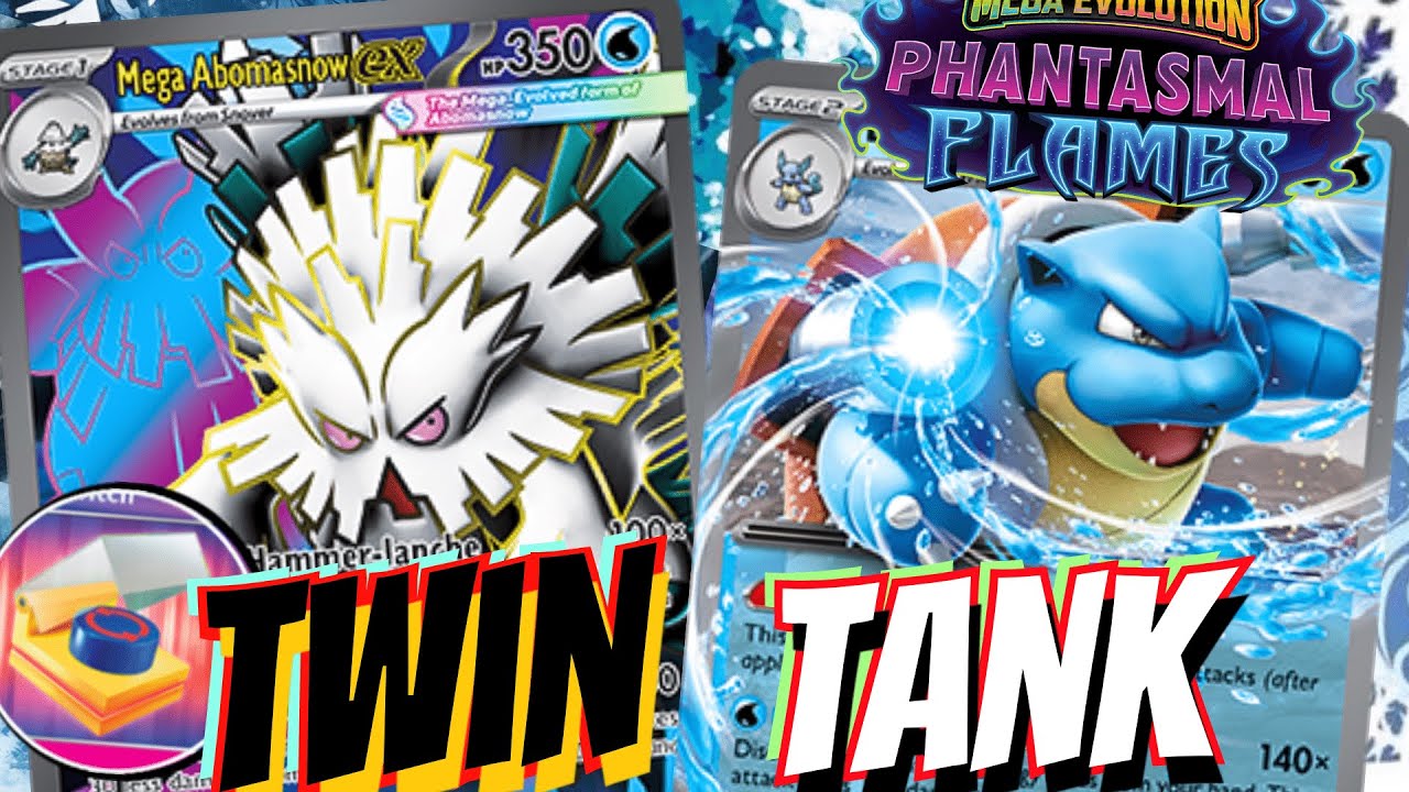 Бластойз, бывший танк, хардкор! 🪖💦 С Мега Абомасноу, бывшим, Серфингом на пляже и Скрэмбл Свитчем...