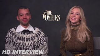 Justice Smith and Sydney Sweeney on starring in The Voyeurs