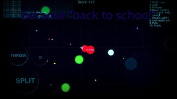 New gamemode on blob⚠Ultra split⚠best noob montage!! 😜😂