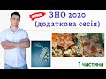 Розбір ЗНО 2020 (додаткова сесія) I 1 частина I Підготовка до ЗНО 2021.